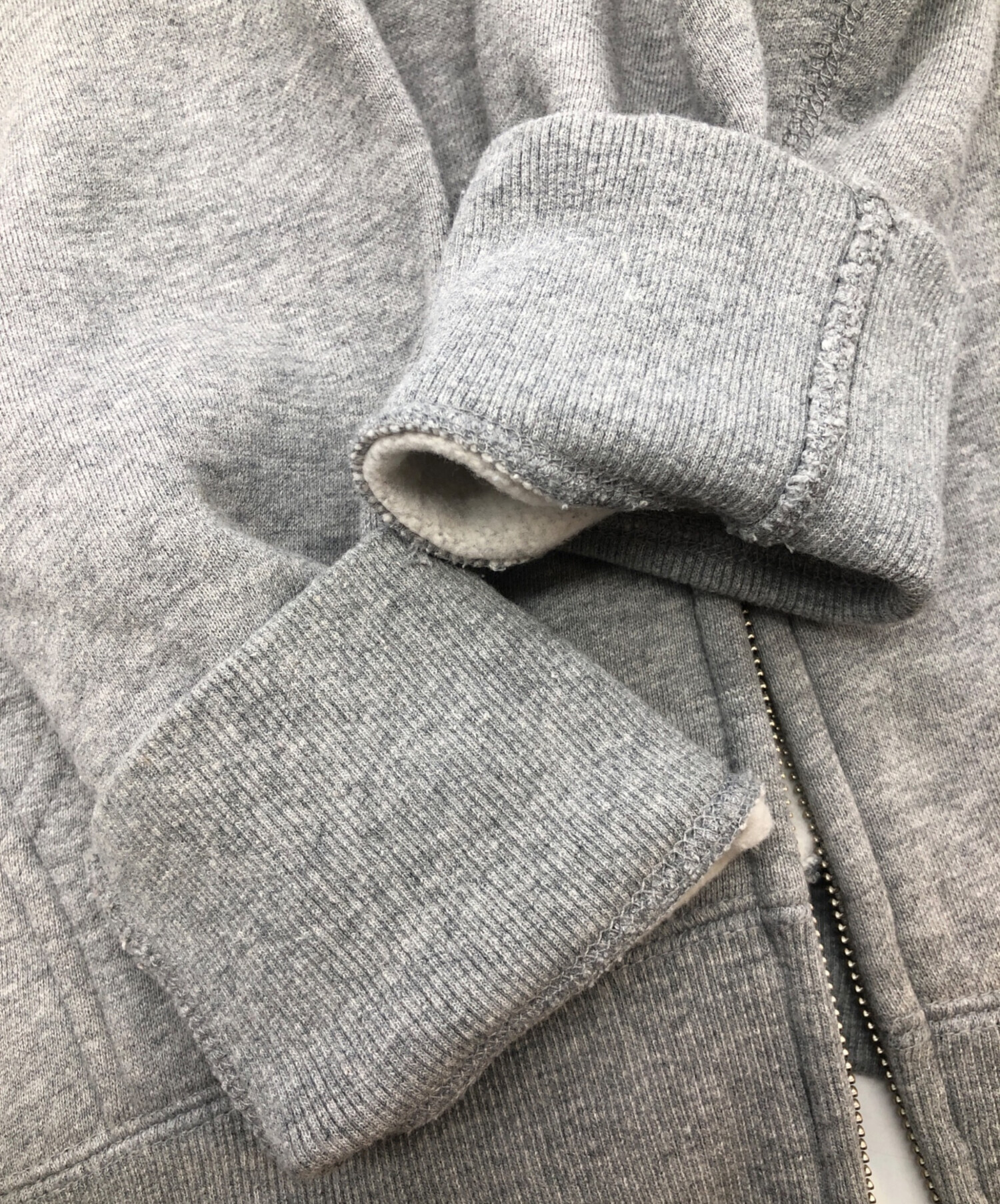 中古・古着通販】AVIREX (アヴィレックス) 裏起毛ジップパーカー