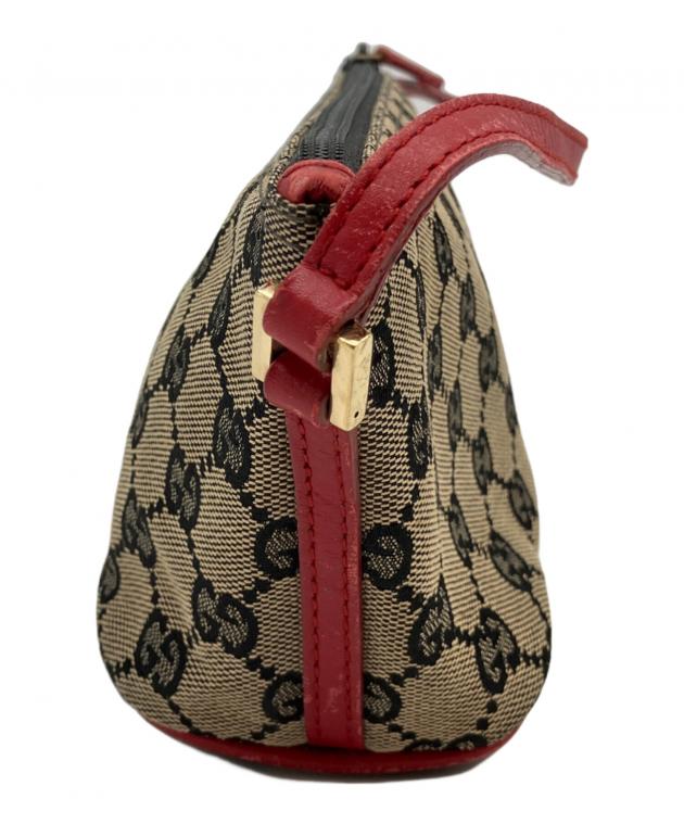 中古・古着通販】GUCCI (グッチ) GGキャンバス アクセサリーポーチ 