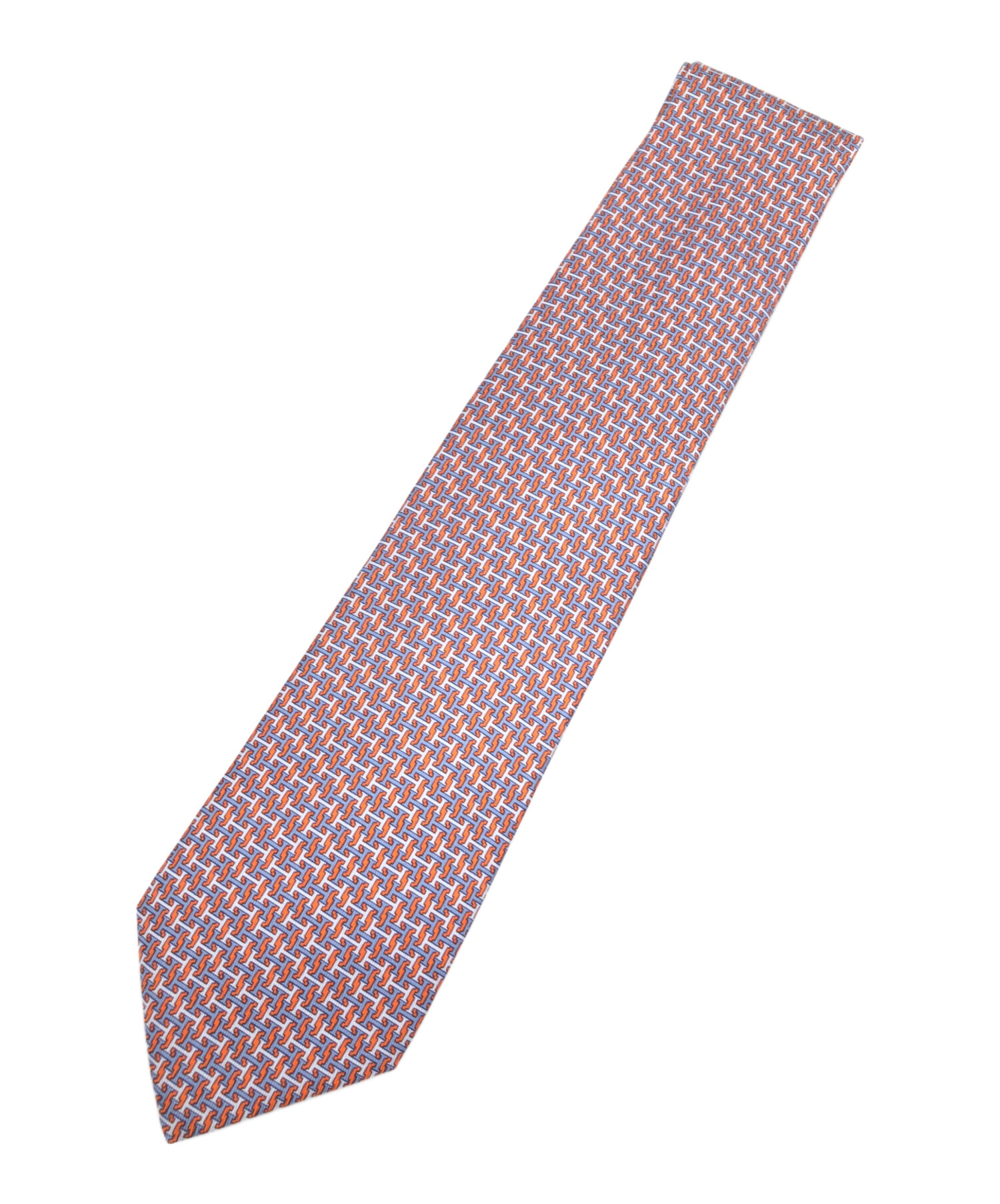 中古・古着通販】HERMES (エルメス) Hロゴネクタイ サイズ:不明 未使用