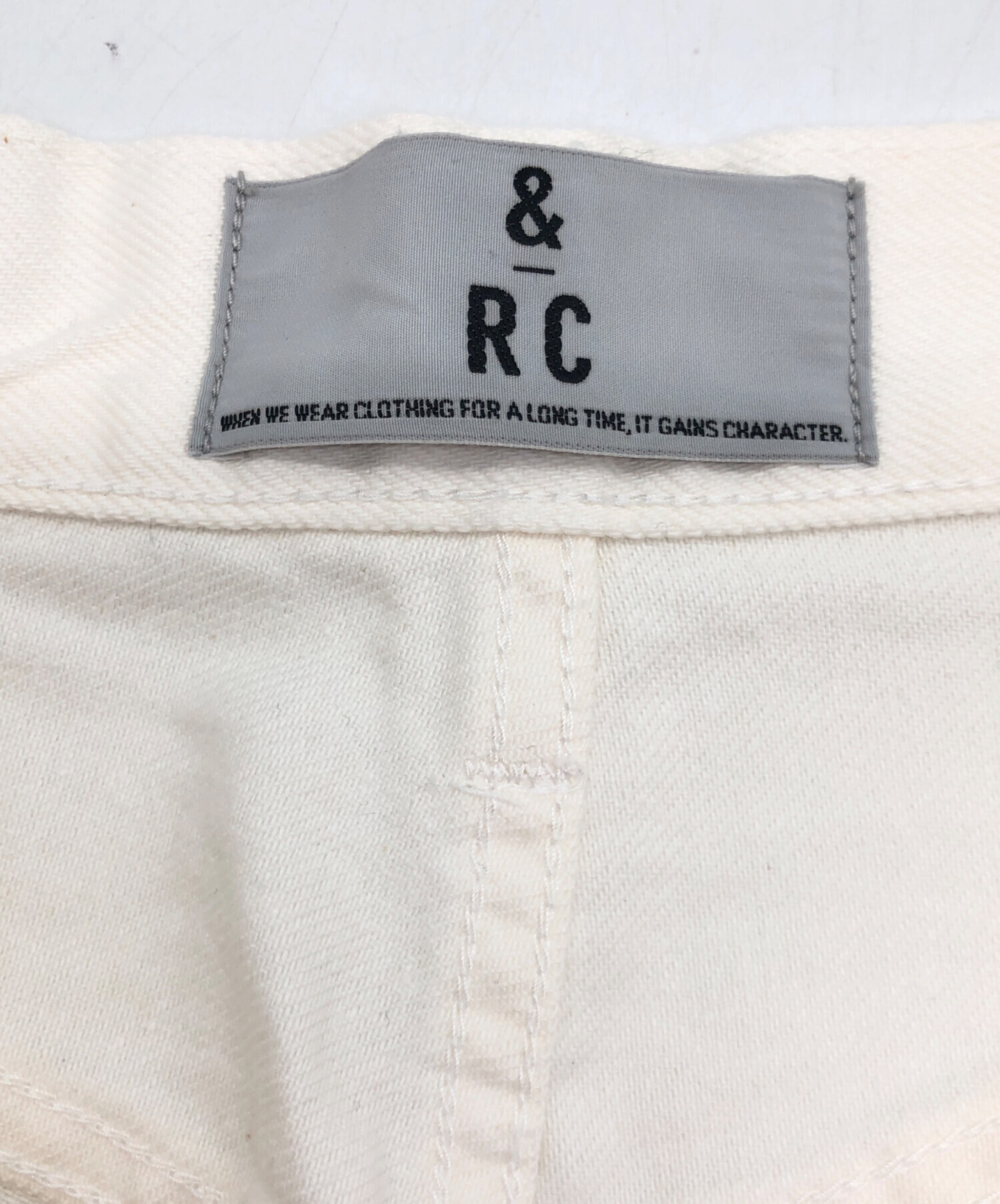 中古・古着通販】Curensology (カレンソロジー) &RC カーヴィーデニム