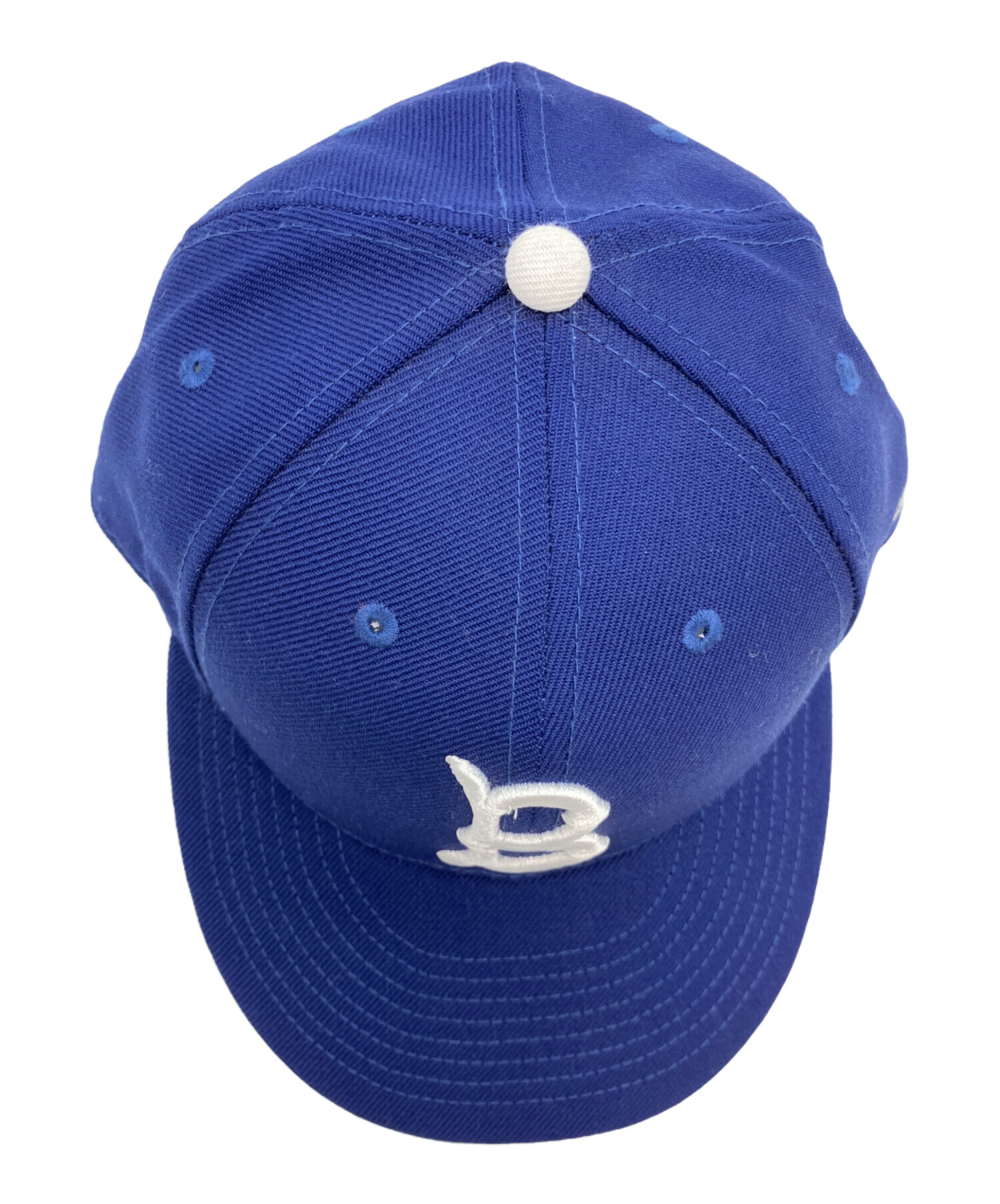 中古・古着通販】New Era (ニューエラ) キャップ ブルー サイズ:7 1/2
