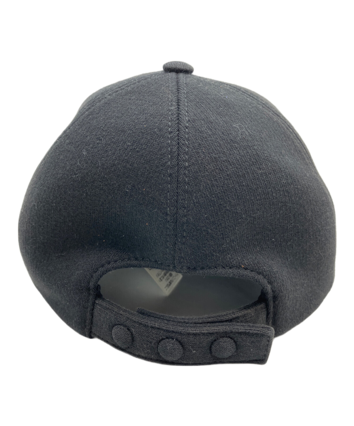 BURBERRY ベースボールキャップL ブラック ロゴ ギャバジン ベースボールキャップ (ブラック) - メンズ