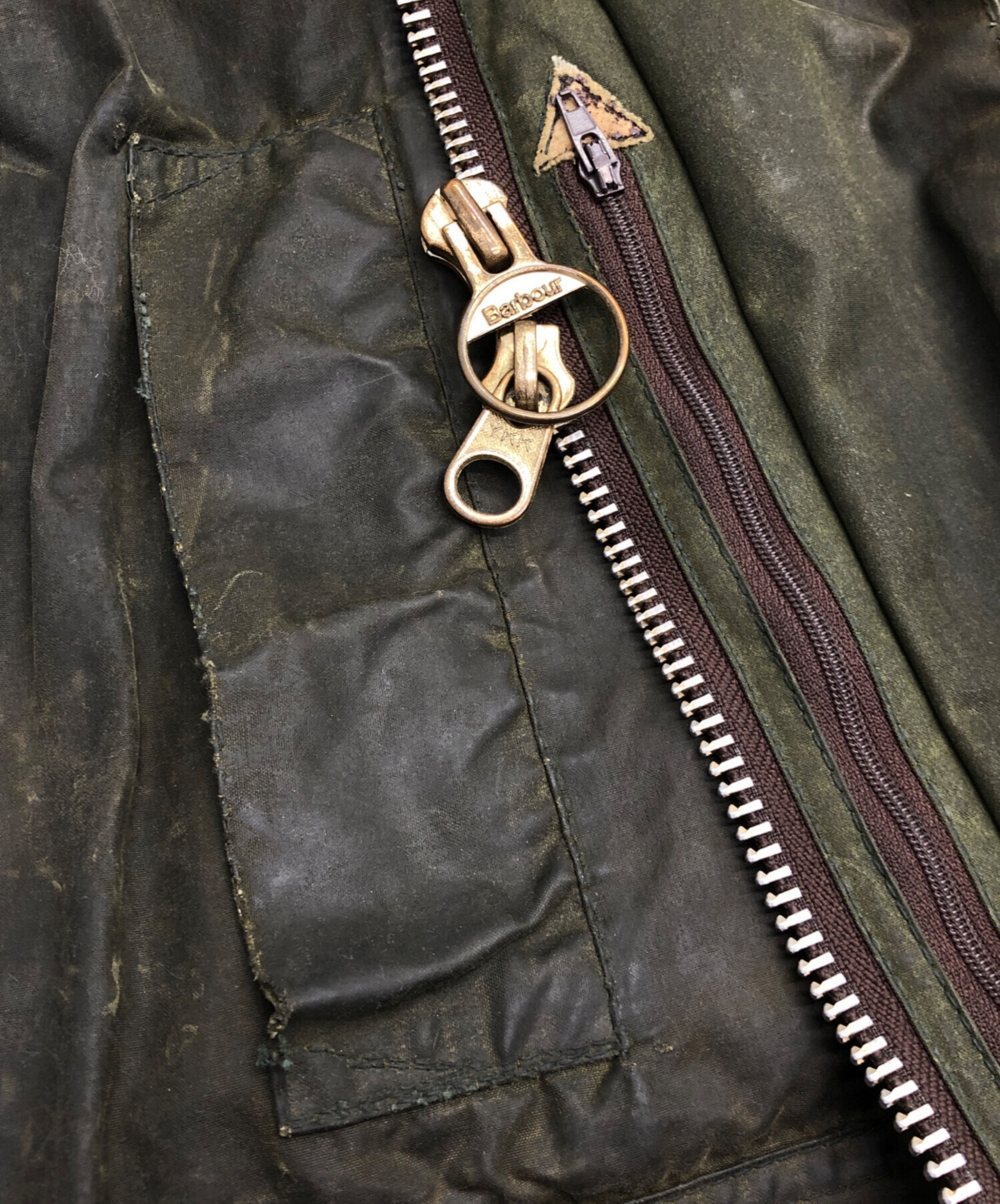 中古・古着通販】Barbour (バブアー) BORDER 2ワラント オイル