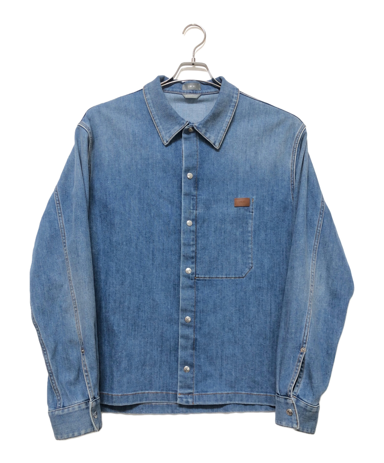 中古・古着通販】DIOR (ディオール) デニムジャケット ブルー サイズ