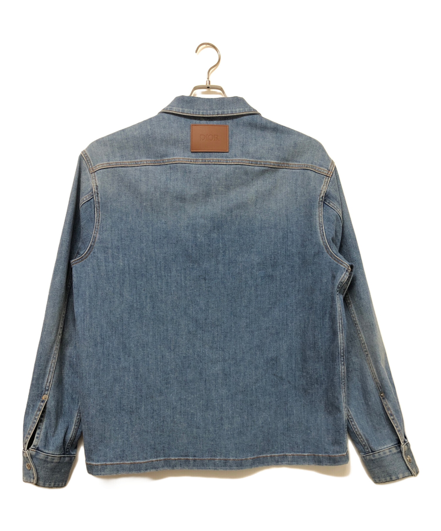 中古・古着通販】DIOR (ディオール) デニムジャケット ブルー サイズ