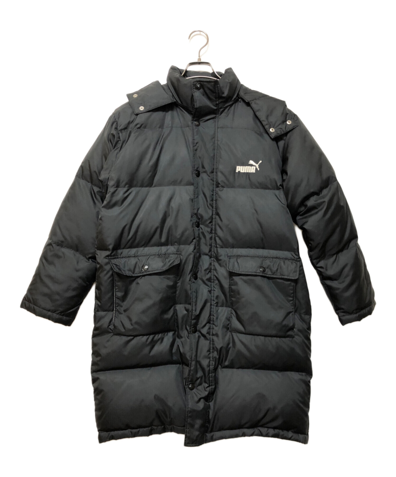 中古・古着通販】PUMA (プーマ) ダウンジャケット ブラック サイズ:160