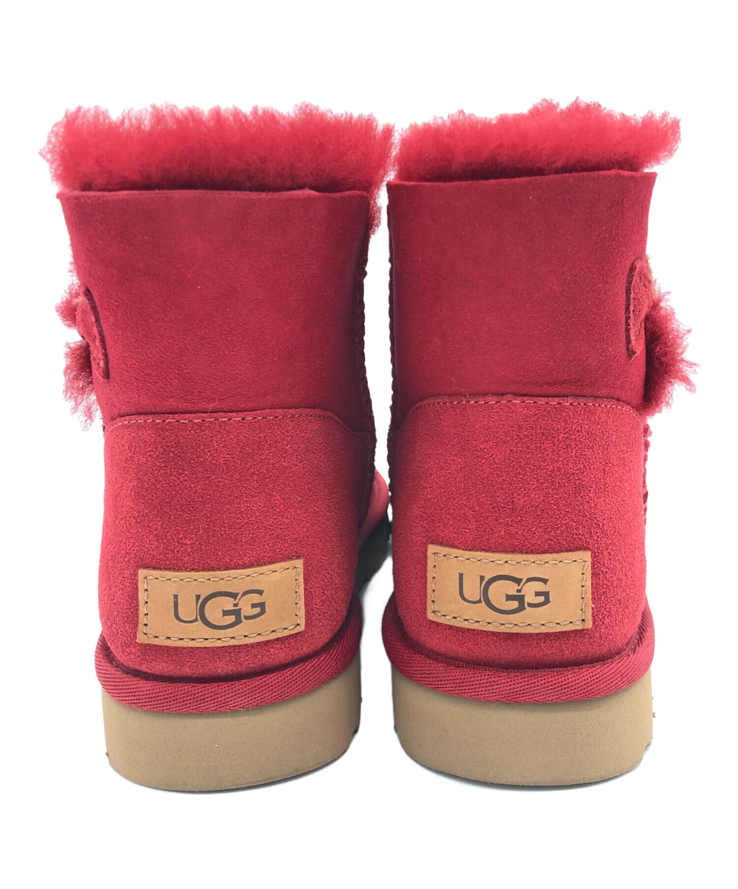 中古・古着通販】UGG (アグ) ムートンブーツ レッド サイズ:SIZE 23cm 中古・古着通販】UGG (アグ) ムートンブーツ レッド サイズ:SIZE 23cm