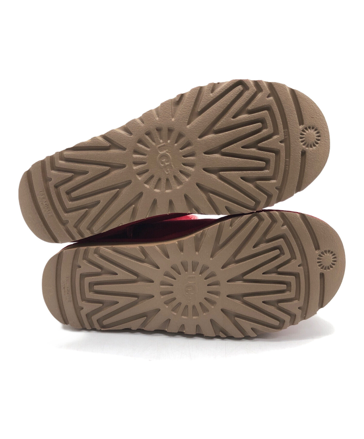 中古・古着通販】UGG (アグ) ムートンブーツ レッド サイズ:SIZE 23cm 中古・古着通販】UGG (アグ) ムートンブーツ レッド サイズ:SIZE 23cm