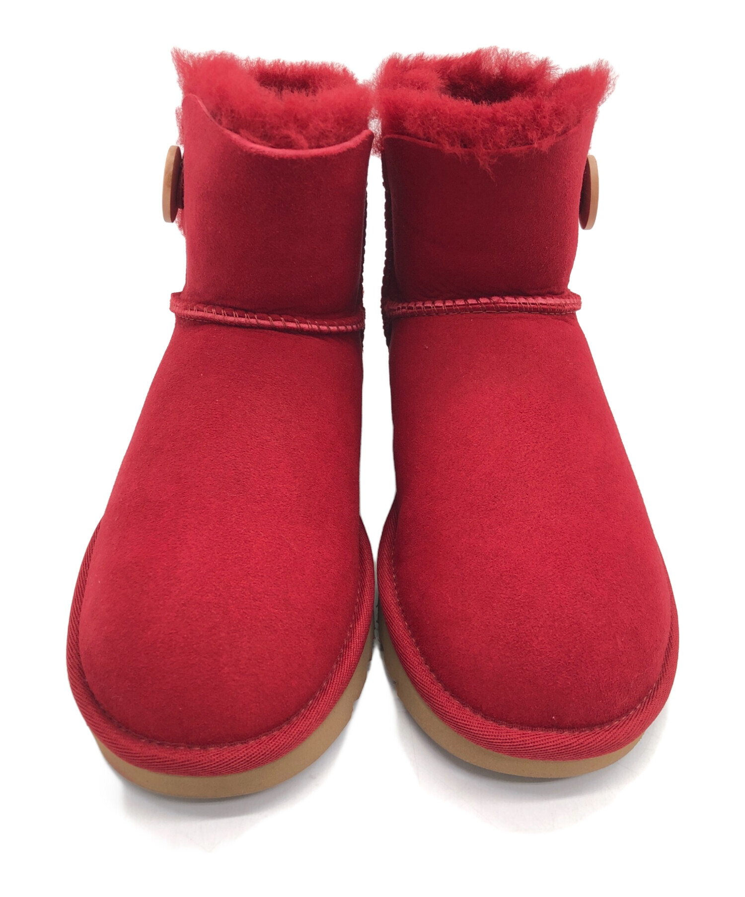 【女の子】UGGムートンブーツ 15.0cm 中古・古着通販UGG (アグ) ムートンブーツ レッド サイズ:SIZE 23cm