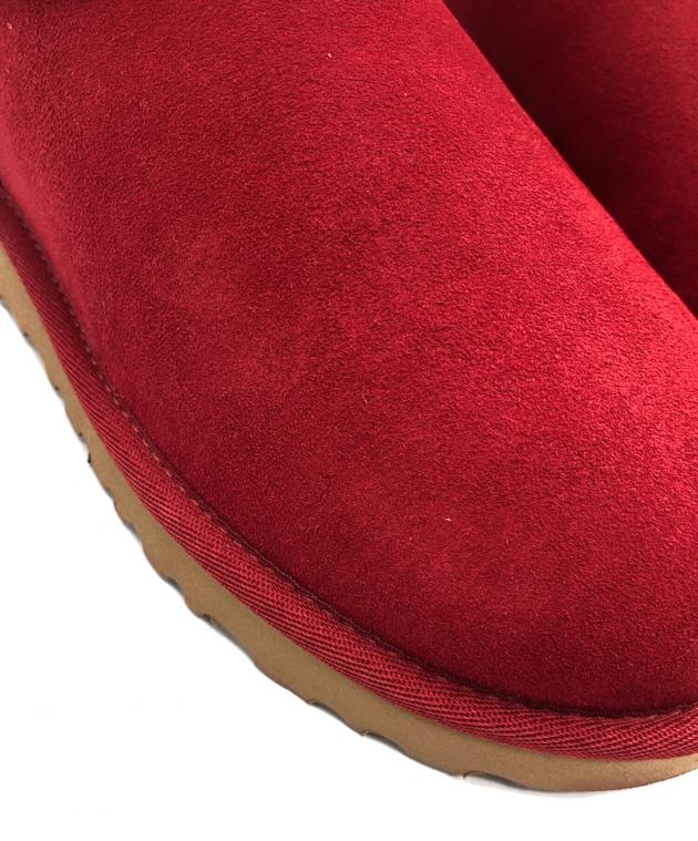 中古・古着通販】UGG (アグ) ムートンブーツ レッド サイズ:SIZE 23cm