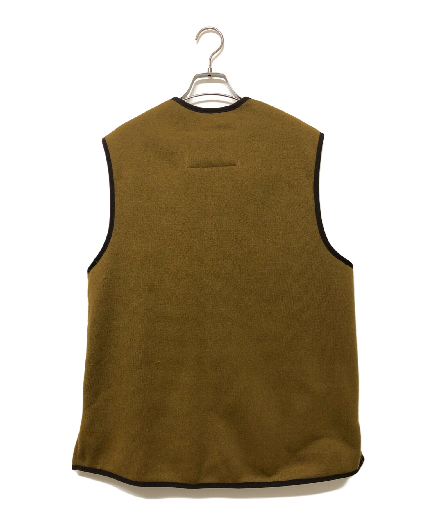 Barbour ブラウン　ライナーベスト40 Barbour バブアー ウォームパイル ウェストコート ジップイン