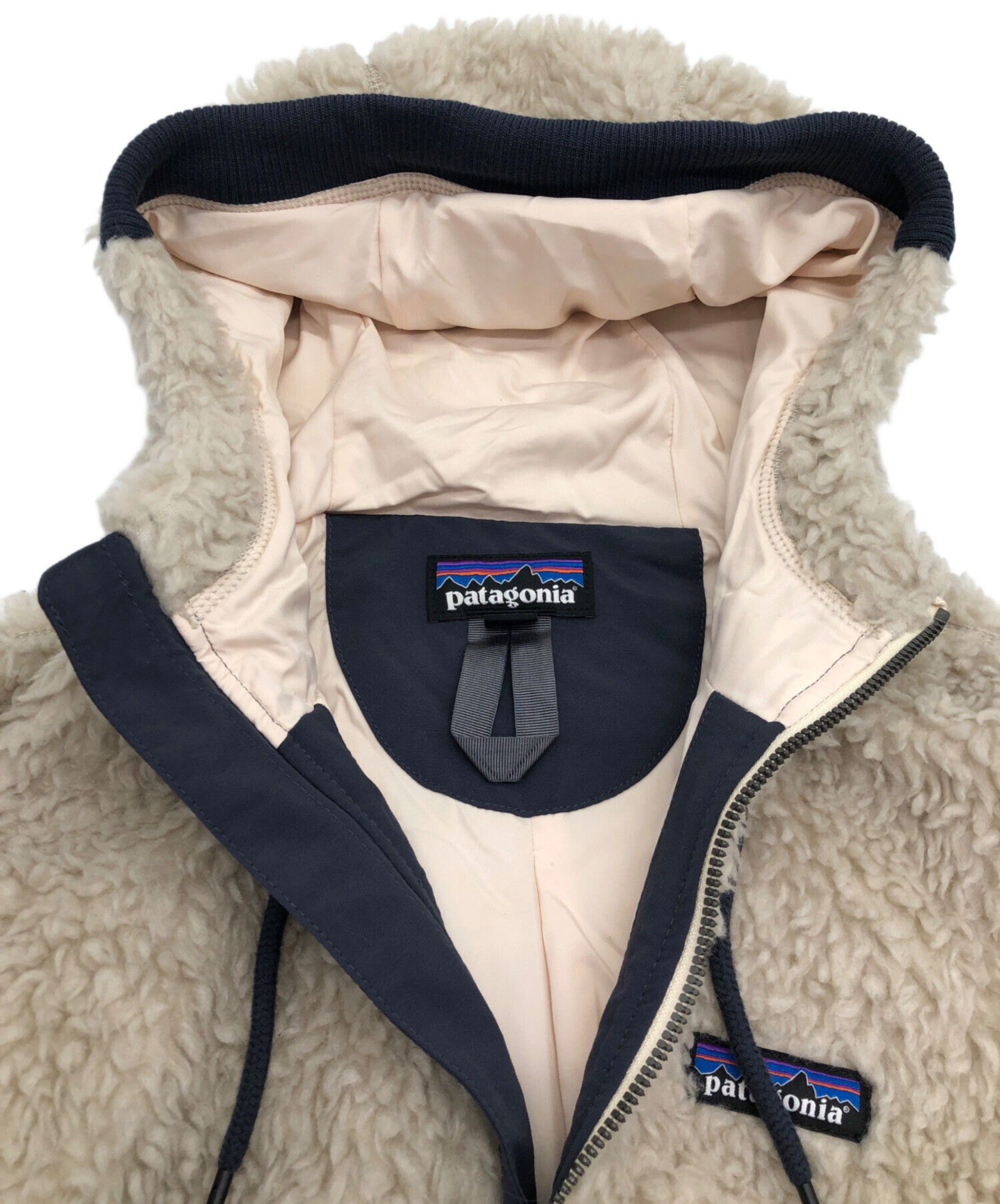 patagonia パタゴニア　アウター　ノーカラー　アイボリー patagonia パタゴニア アウター ノーカラー アイボリー patagonia