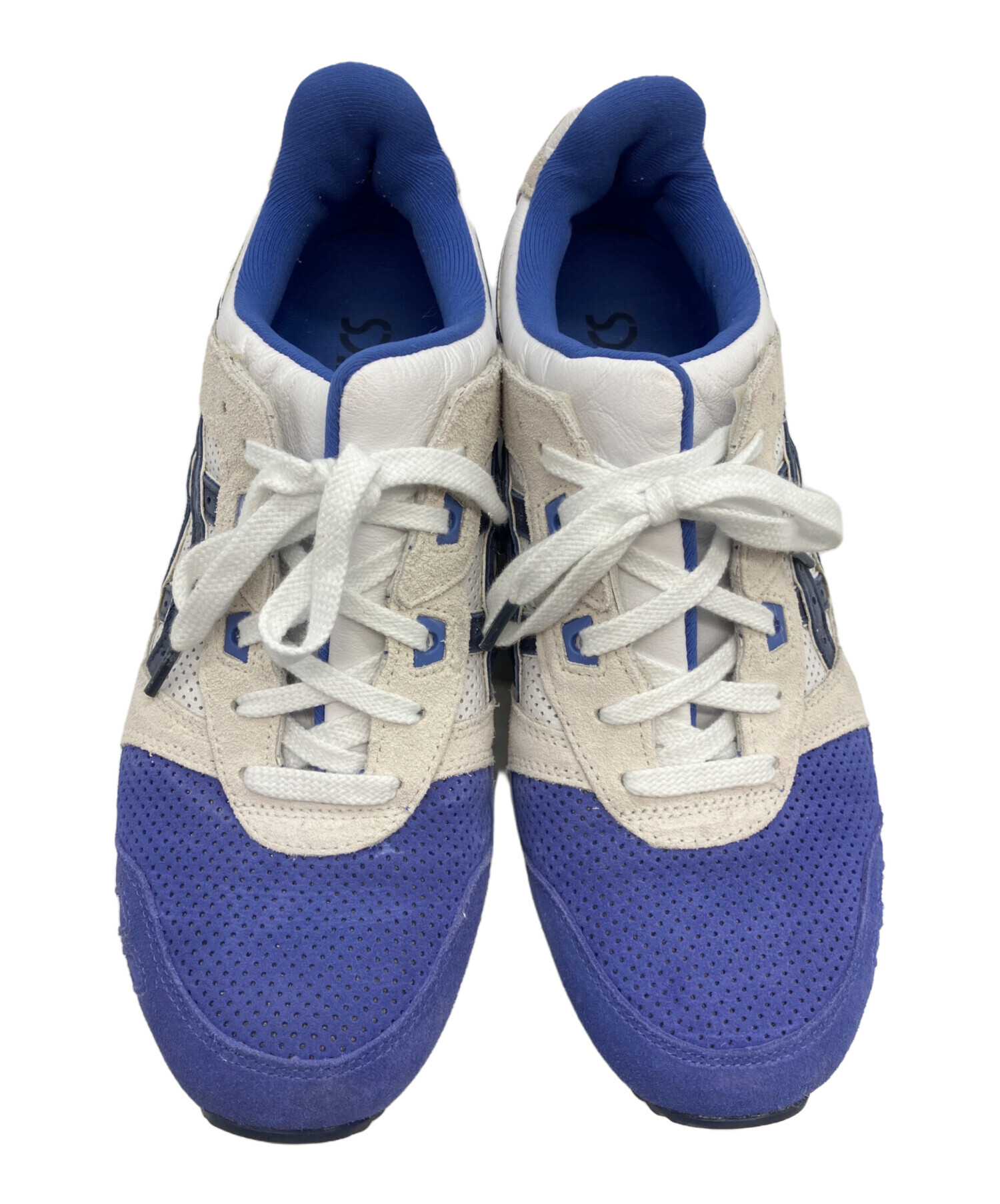 中古・古着通販】asics (アシックス) スニーカー ホワイト×ブルー