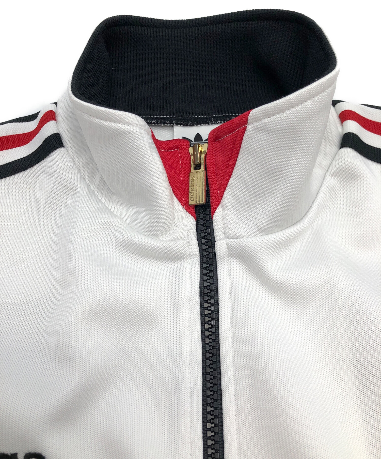 中古・古着通販】adidas (アディダス) トラックジャケット ホワイト