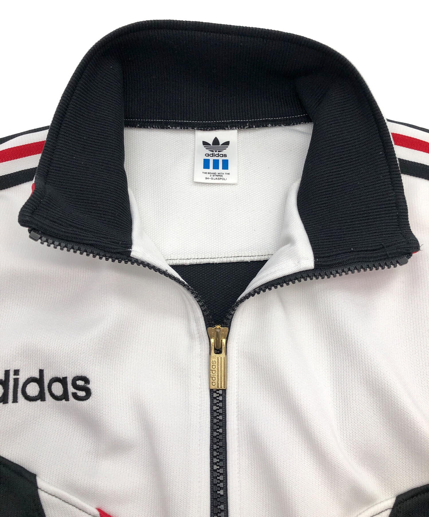 中古・古着通販】adidas (アディダス) トラックジャケット ホワイト