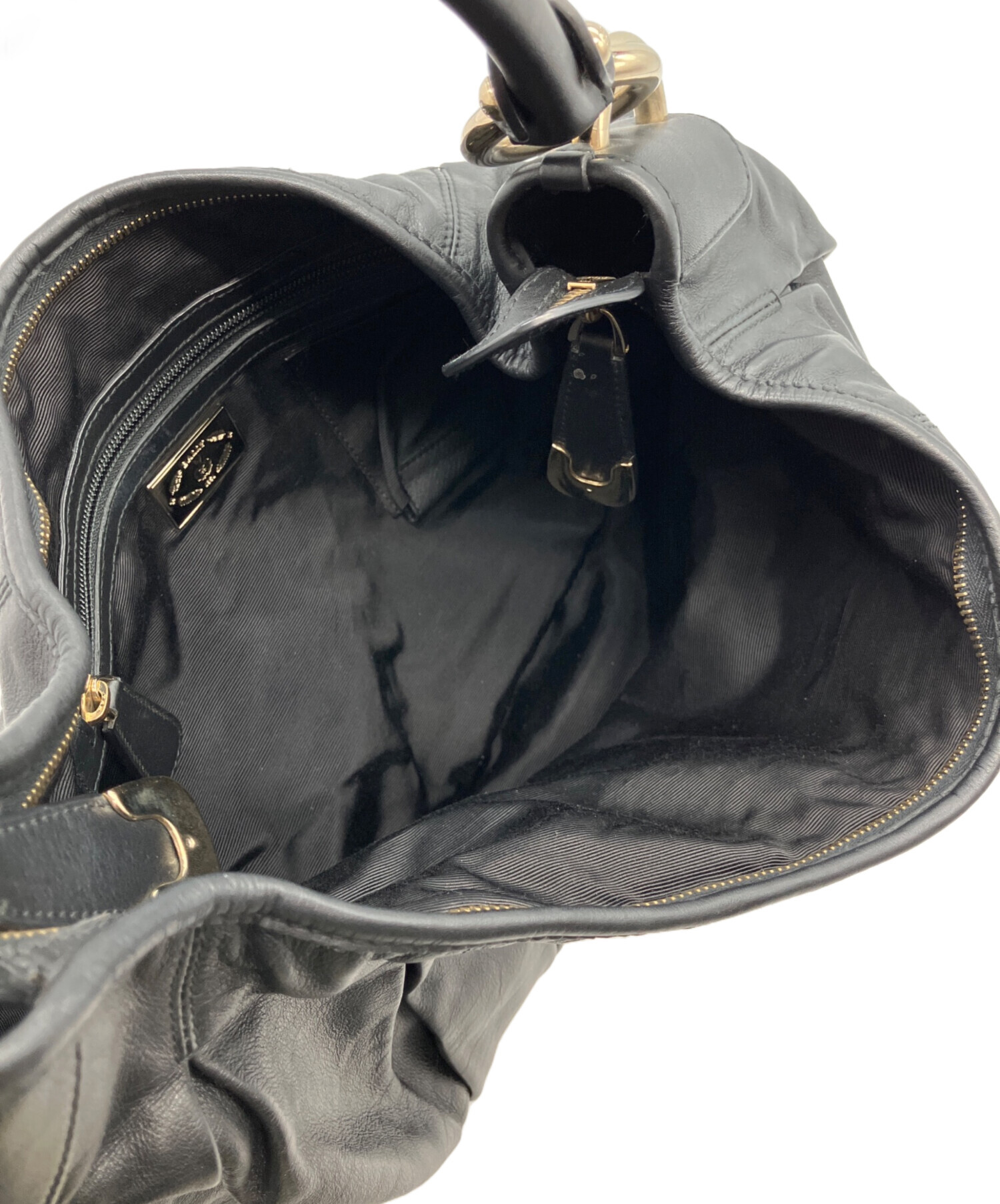 中古・古着通販】BALLY (バリー) ワンハンドルバッグ ブラック