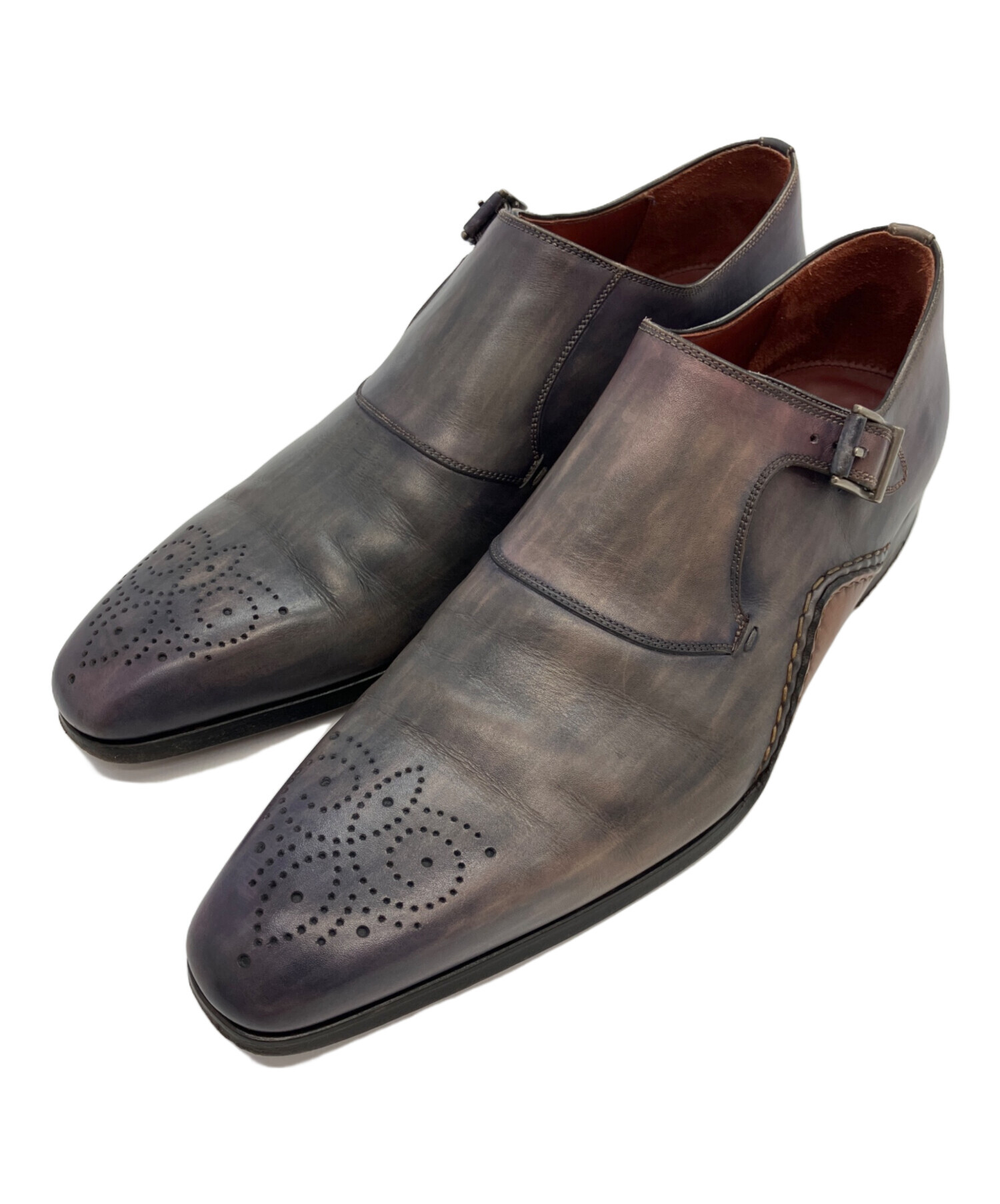 中古・古着通販】MAGNANNI (マグナーニ) ダブルモンクシューズ