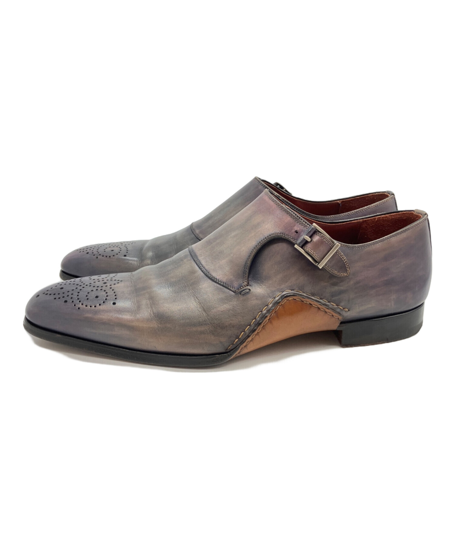 中古・古着通販】MAGNANNI (マグナーニ) ダブルモンクシューズ