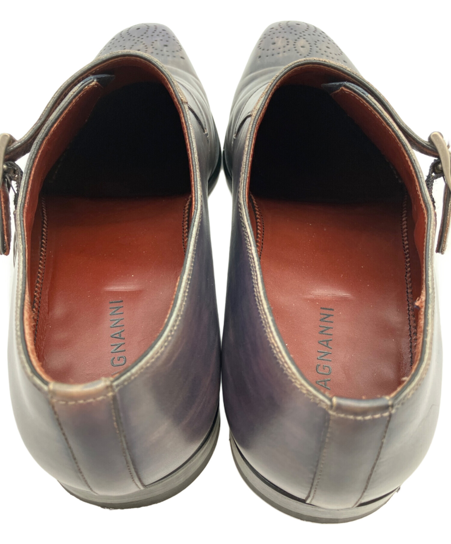 中古・古着通販】MAGNANNI (マグナーニ) ダブルモンクシューズ