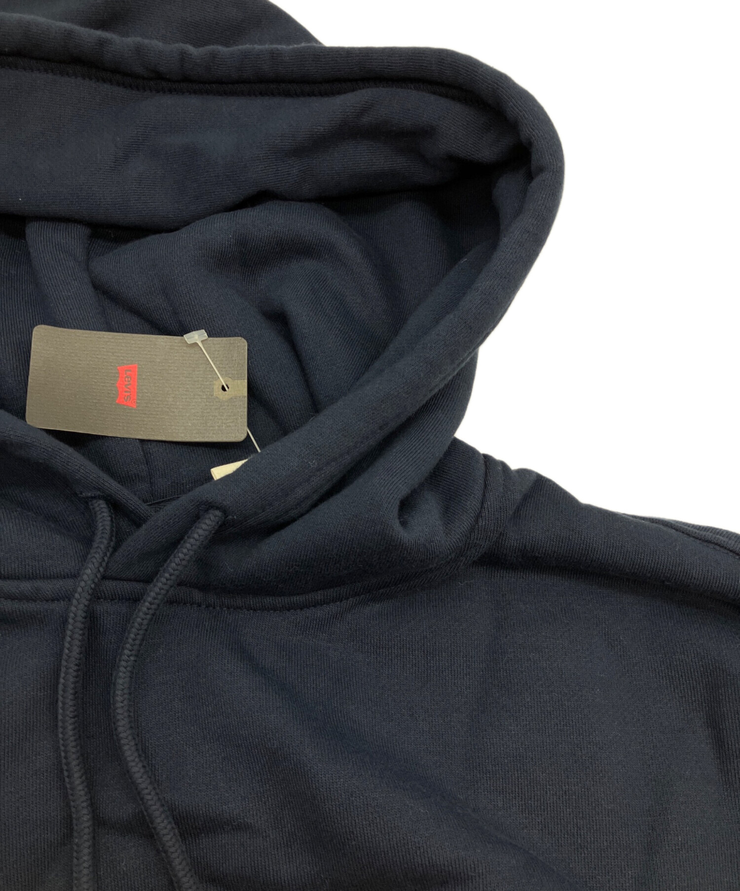 中古・古着通販】LEVI'S (リーバイス) プルオーバーパーカー ネイビー