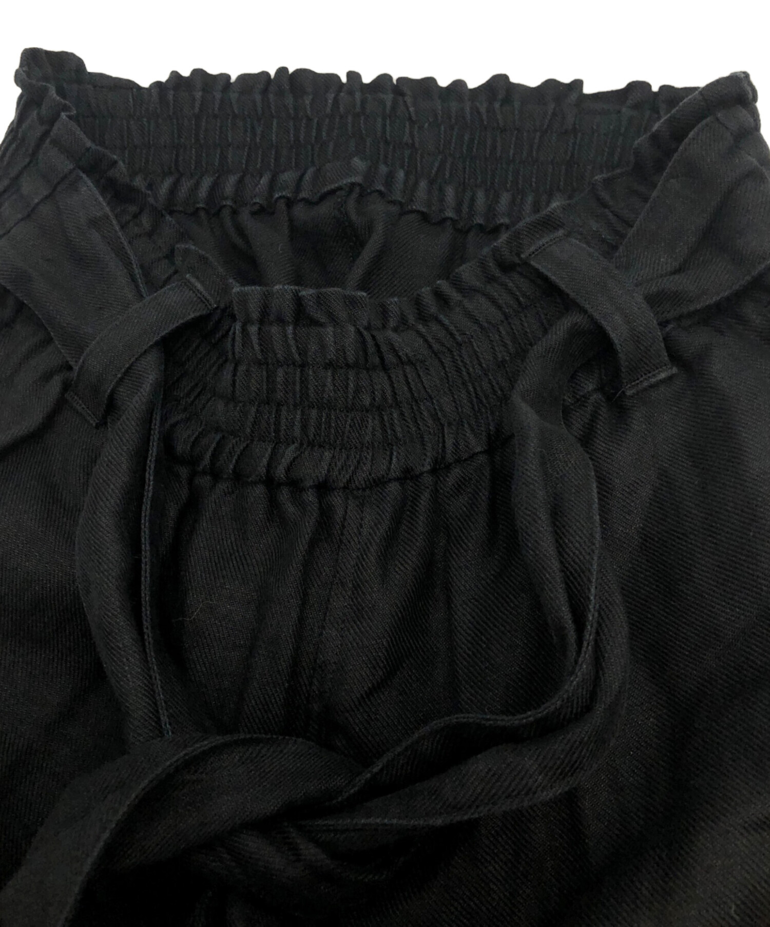 中古・古着通販】HYKE (ハイク) ワイドパンツ ブラック サイズ:SIZE 2