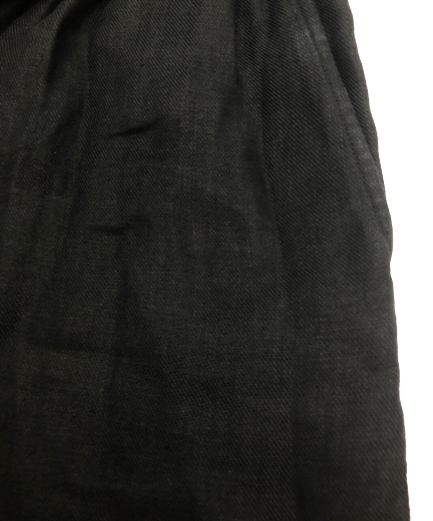 中古・古着通販】HYKE (ハイク) ワイドパンツ ブラック サイズ:SIZE 2