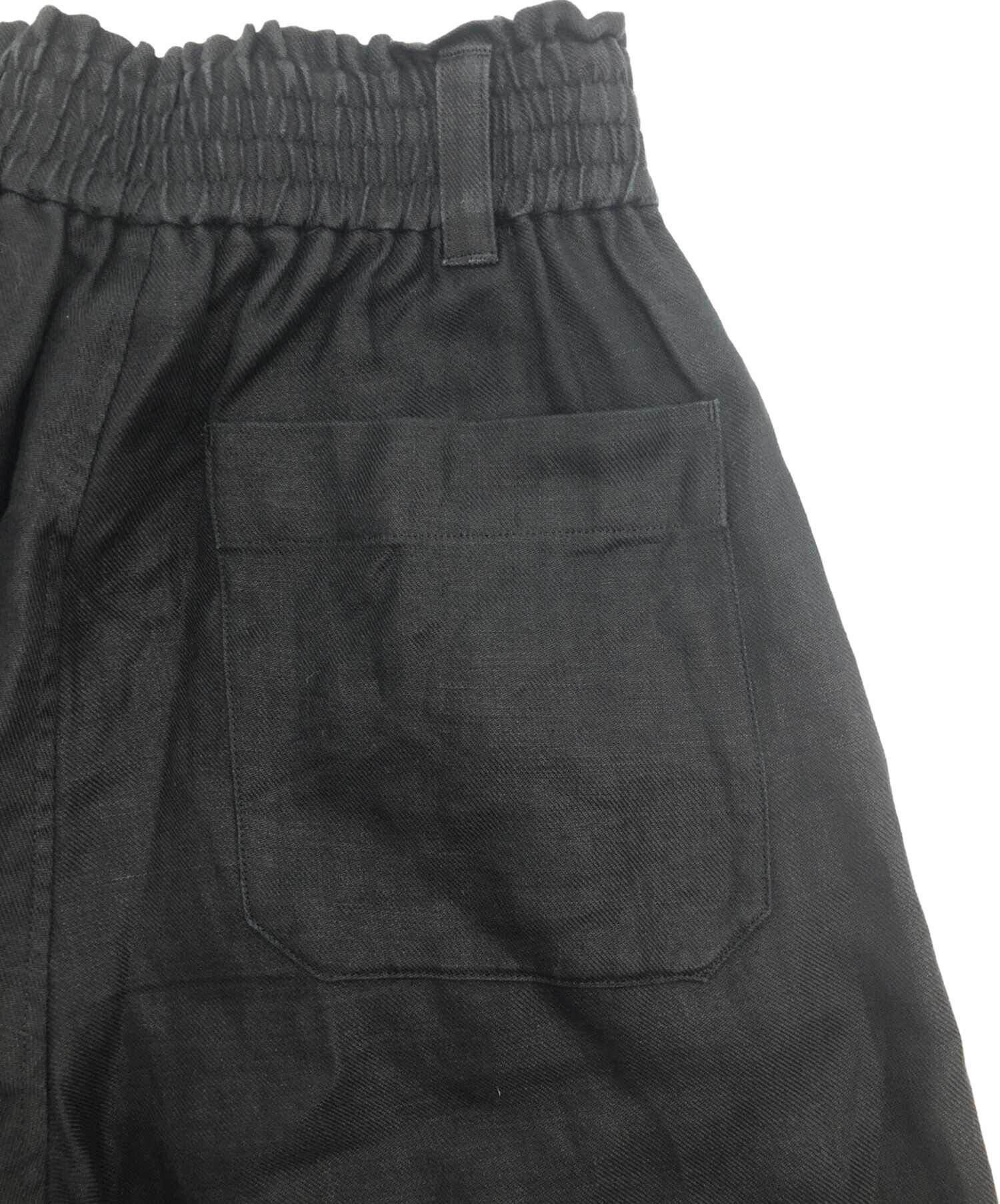 中古・古着通販】HYKE (ハイク) ワイドパンツ ブラック サイズ:SIZE 2