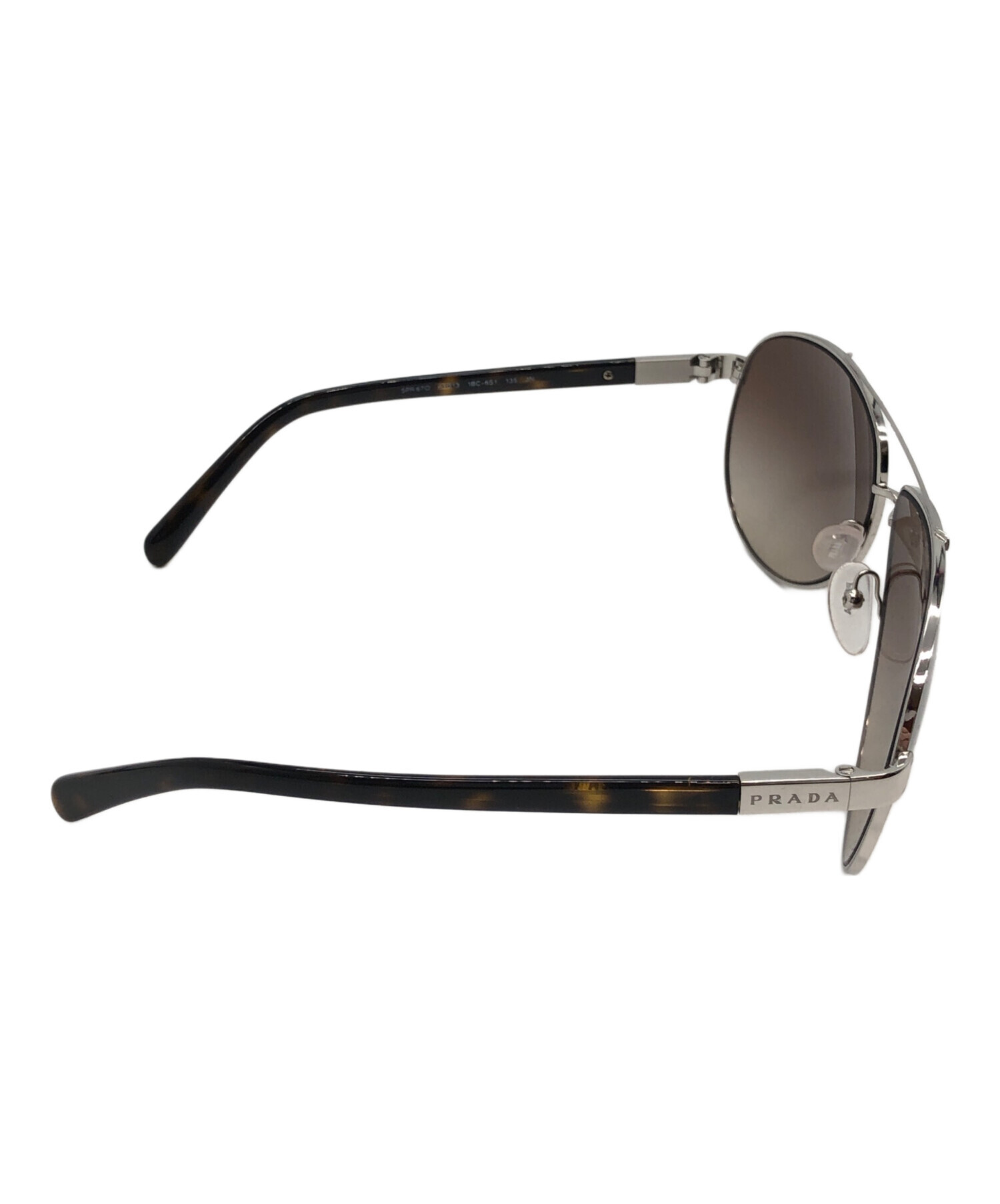 未使用品PRADA サングラス 中古・古着通販】PRADA (プラダ) サングラス ブラウン｜ブランド・古着