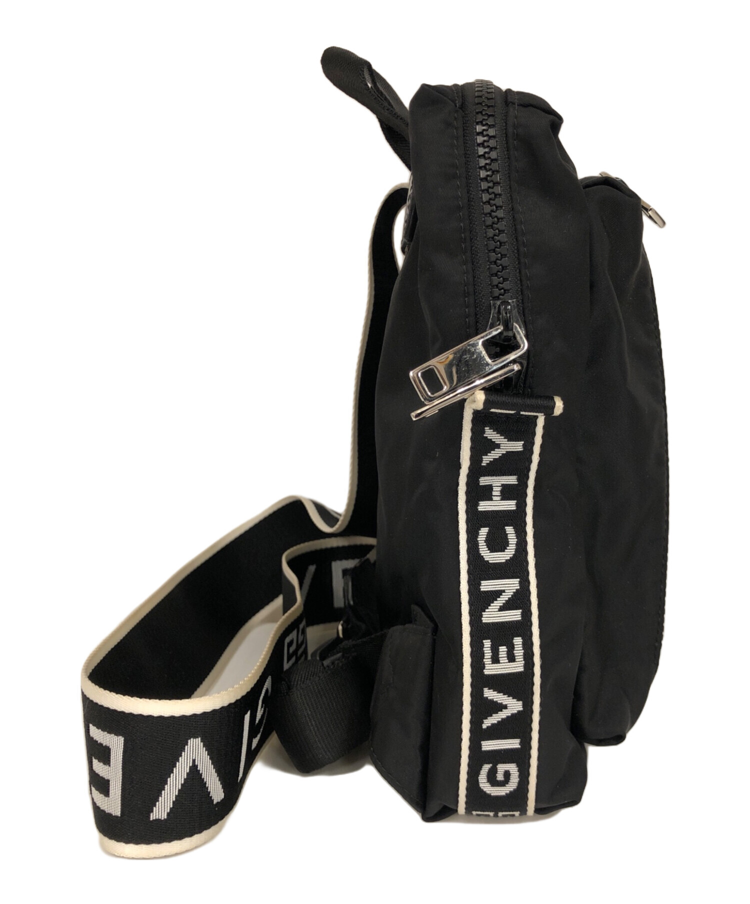 中古・古着通販】GIVENCHY (ジバンシィ) ボディーバッグ ブラック 