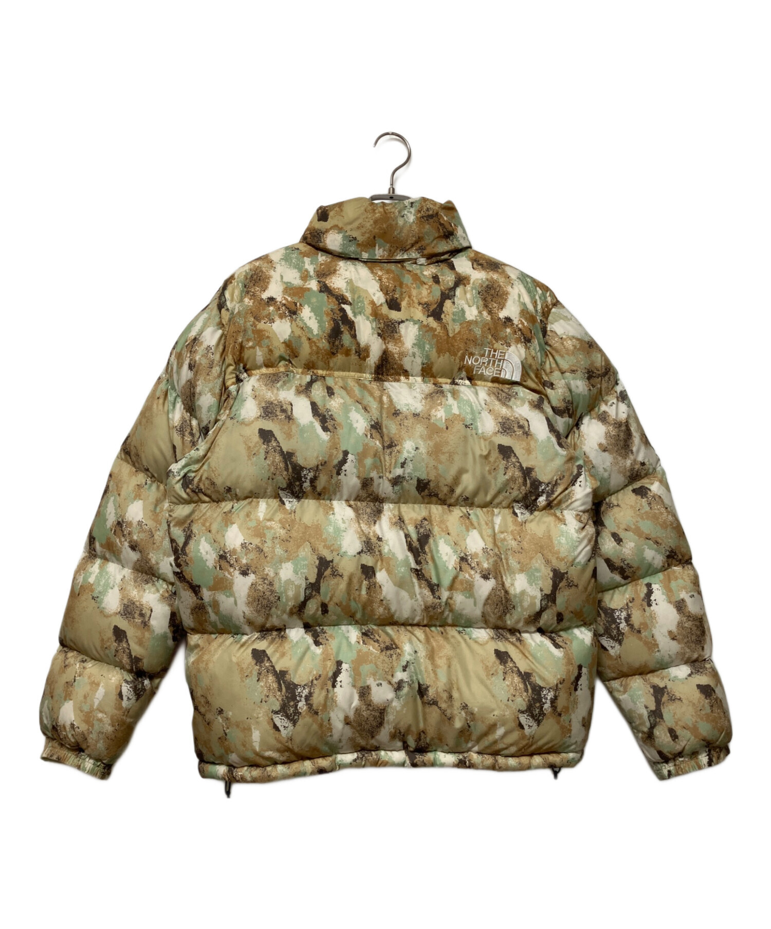 ［超美品］THE NORTH FACE ダウンジャケット 120 ベージュ THE NORTH FACE（ザ ノースフェイス） ダウンジャケット M ベージュ