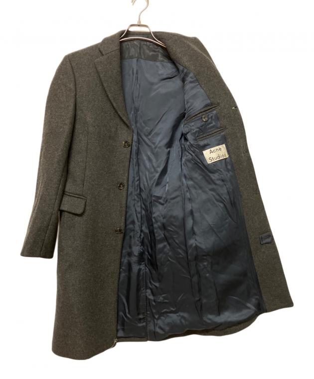 Acne Studios アクネ ストゥディオズ チェスター ロング コート 中古・古着通販】ACNE STUDIOS (アクネ ストゥディオス) チェスター