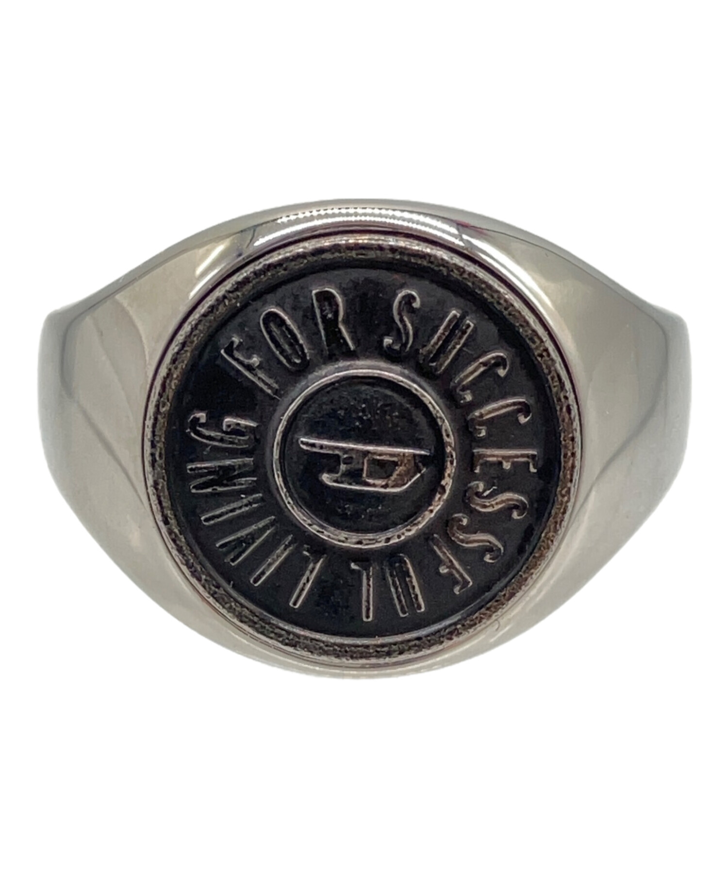 中古・古着通販】DIESEL (ディーゼル) シグネットリング シルバー 
