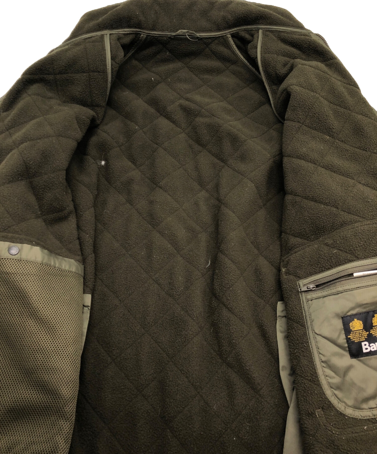 中古・古着通販】Barbour (バブアー) キルティングジャケット グリーン