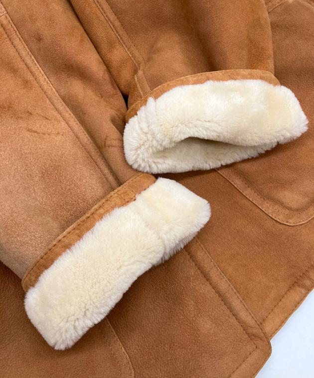 中古・古着通販】BALLY (バリー) ムートンコート ブラウン サイズ:SIZE