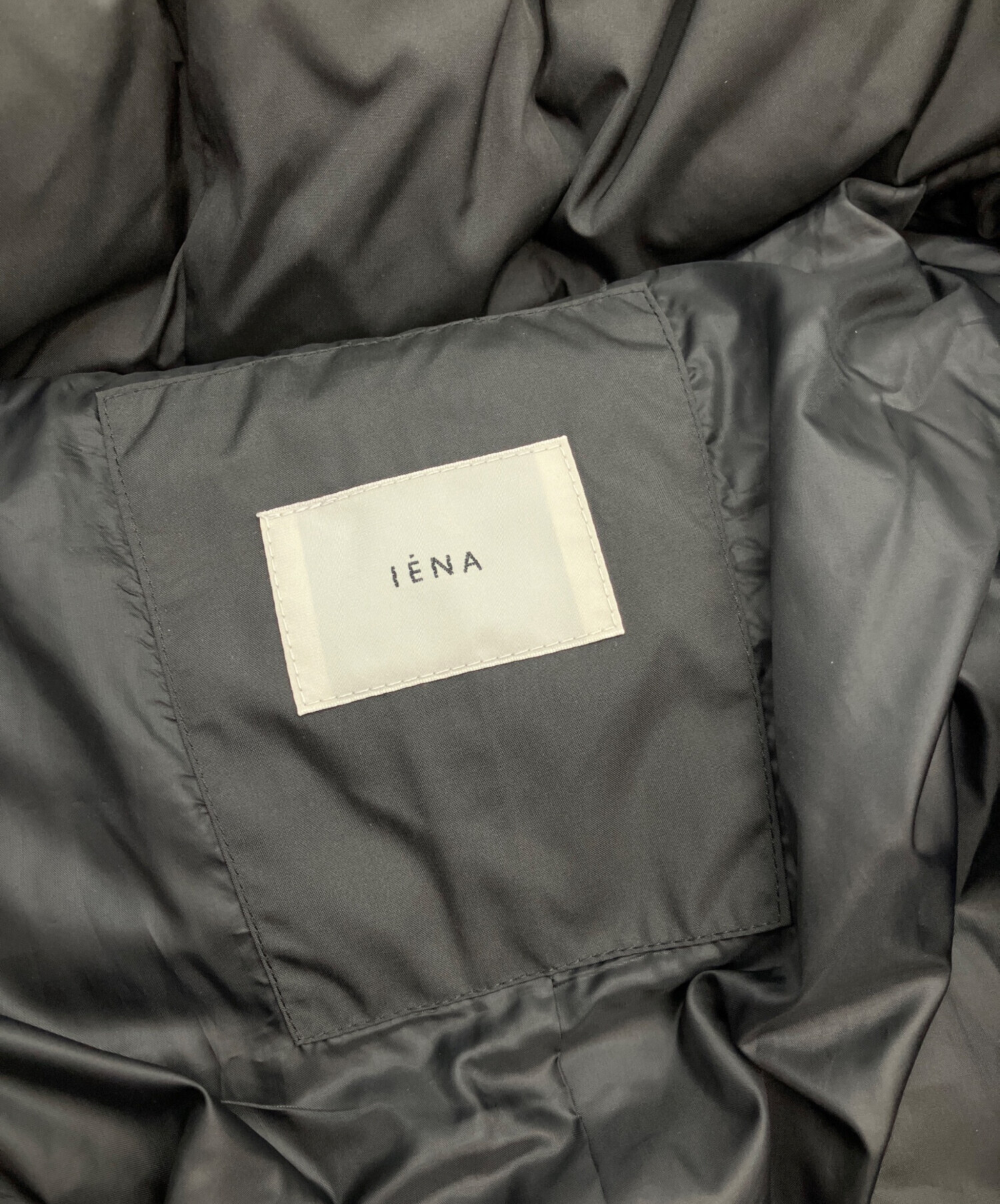 中古・古着通販】IENA (イエナ) ダウンジャケット ブラック サイズ:36