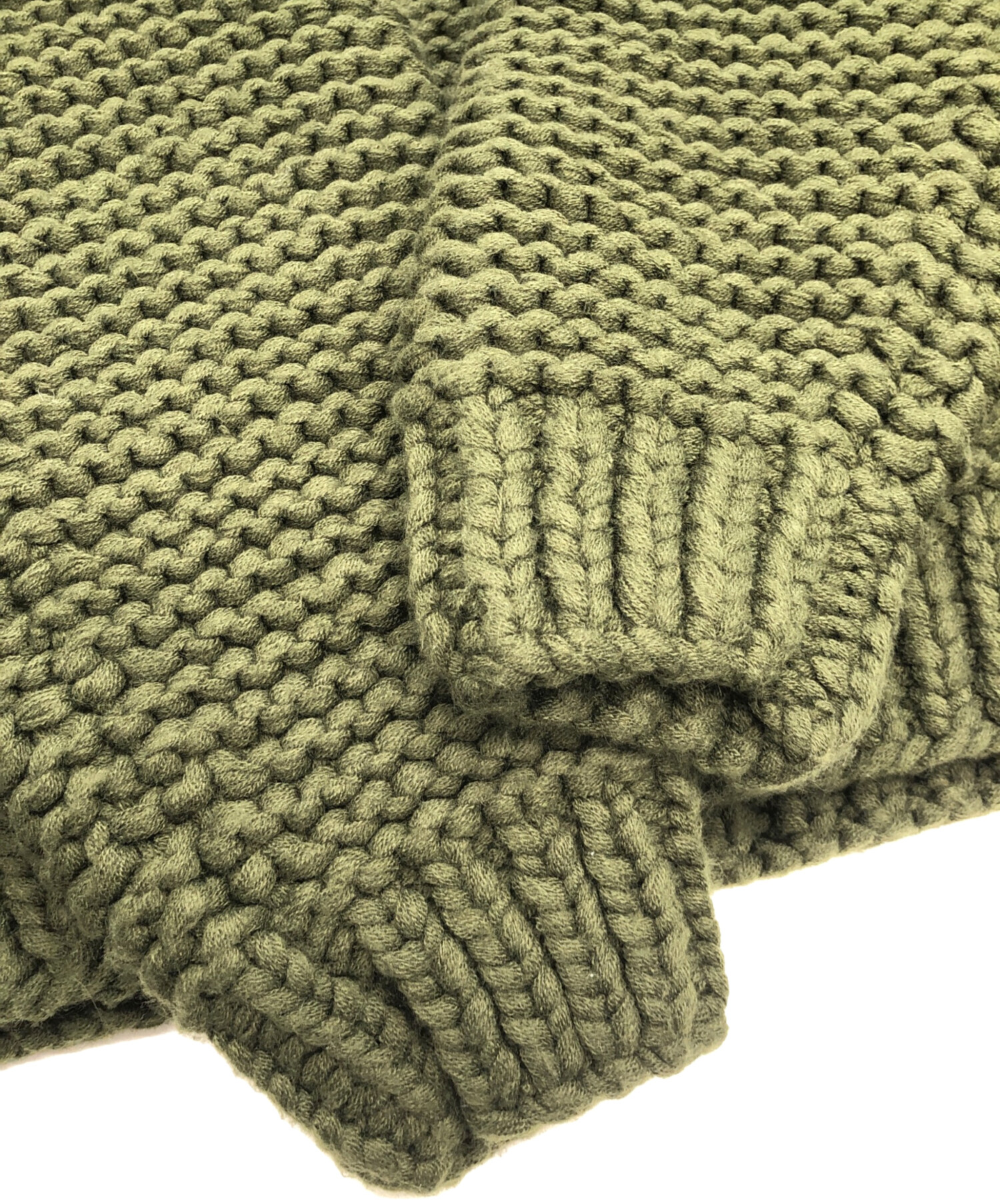 中古・古着通販】WTAPS (ダブルタップス) 厚手ニット グリーン サイズ