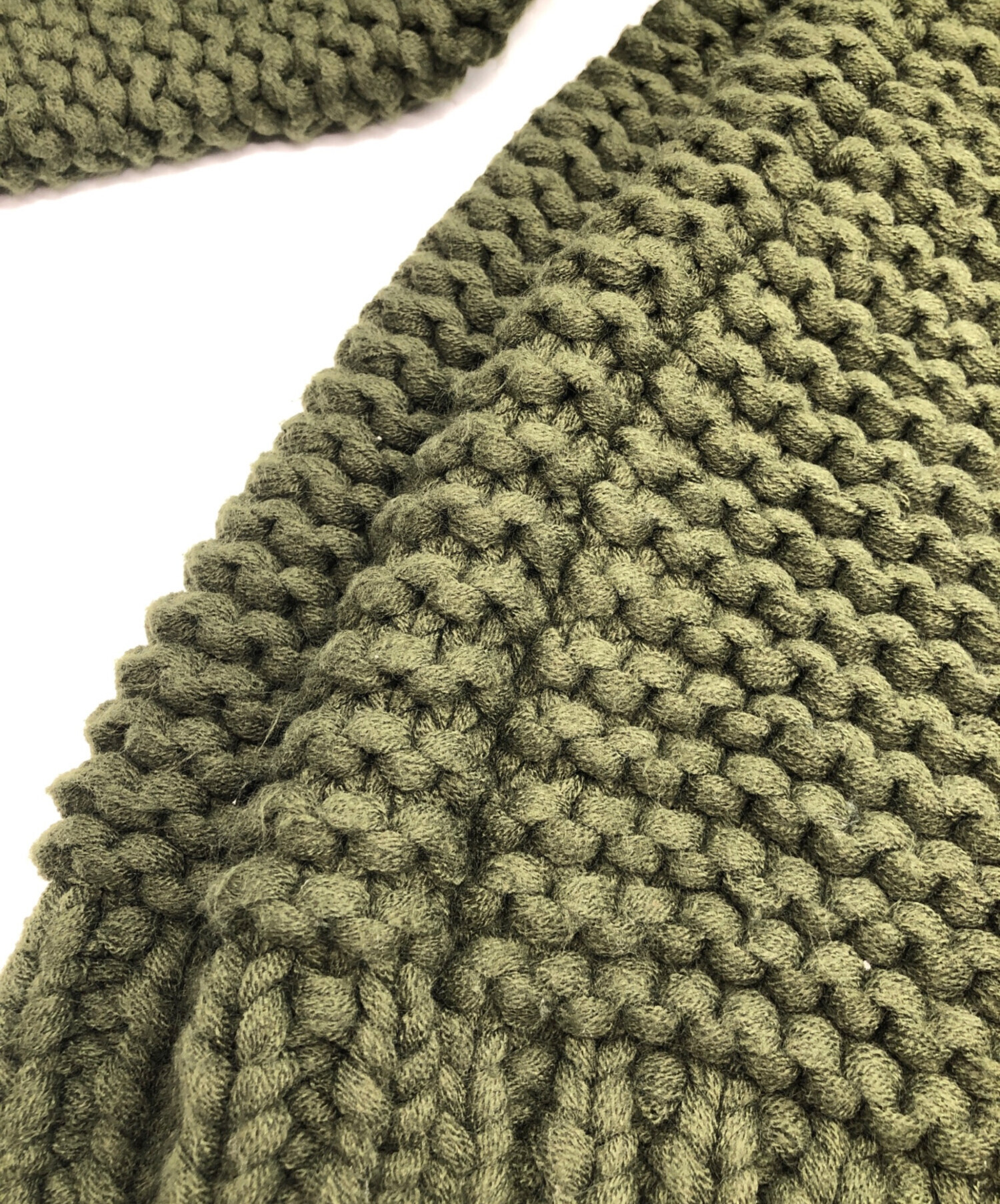 中古・古着通販】WTAPS (ダブルタップス) 厚手ニット グリーン サイズ