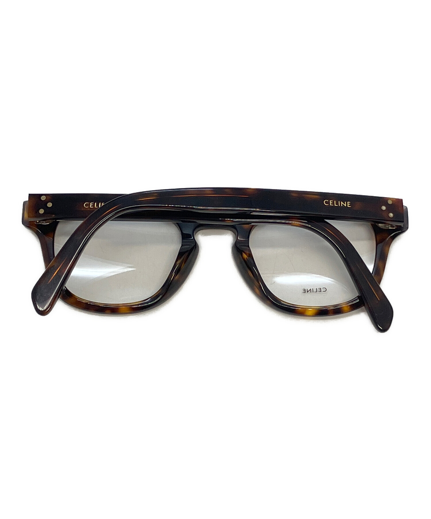 中古・古着通販】CELINE (セリーヌ) サングラス ブラウン×ブラック 