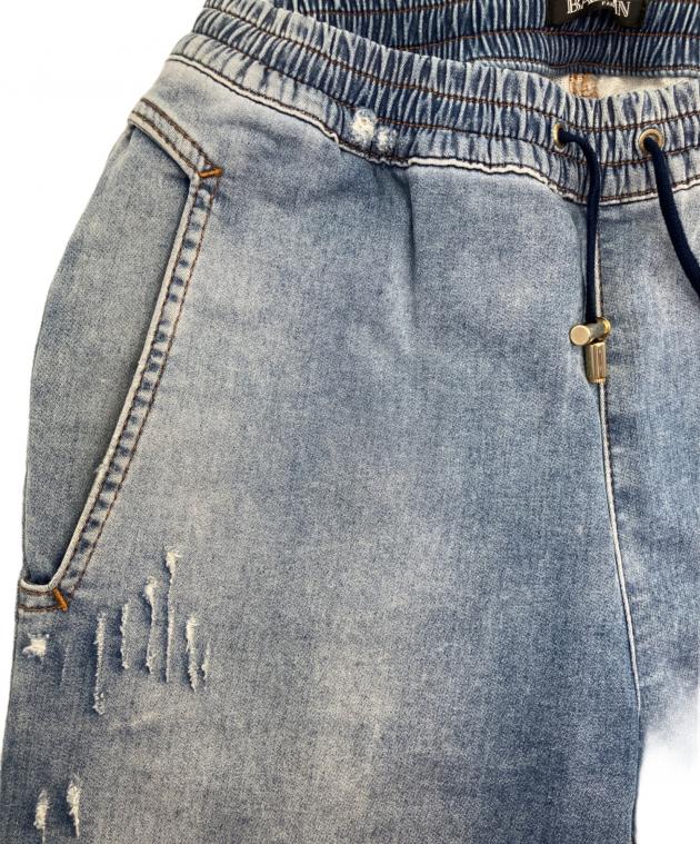 中古・古着通販】BALMAIN (バルマン) イージーパンツ インディゴ
