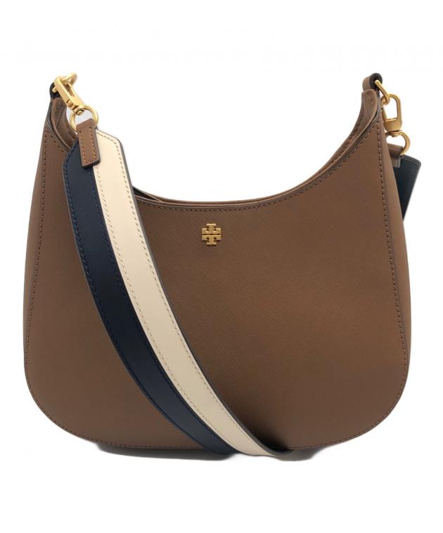 GOHAN　　　　　　トリーバーチ ブラウンレザーショルダーバッグ 中古・古着通販】TORY BURCH (トリーバーチ) ショルダーバッグ