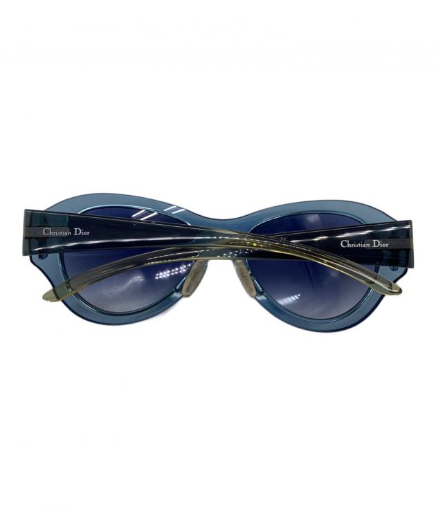 Dior クリスチャンディオール　サングラス　ブルー系 中古・古着通販】Christian Dior (クリスチャン ディオール