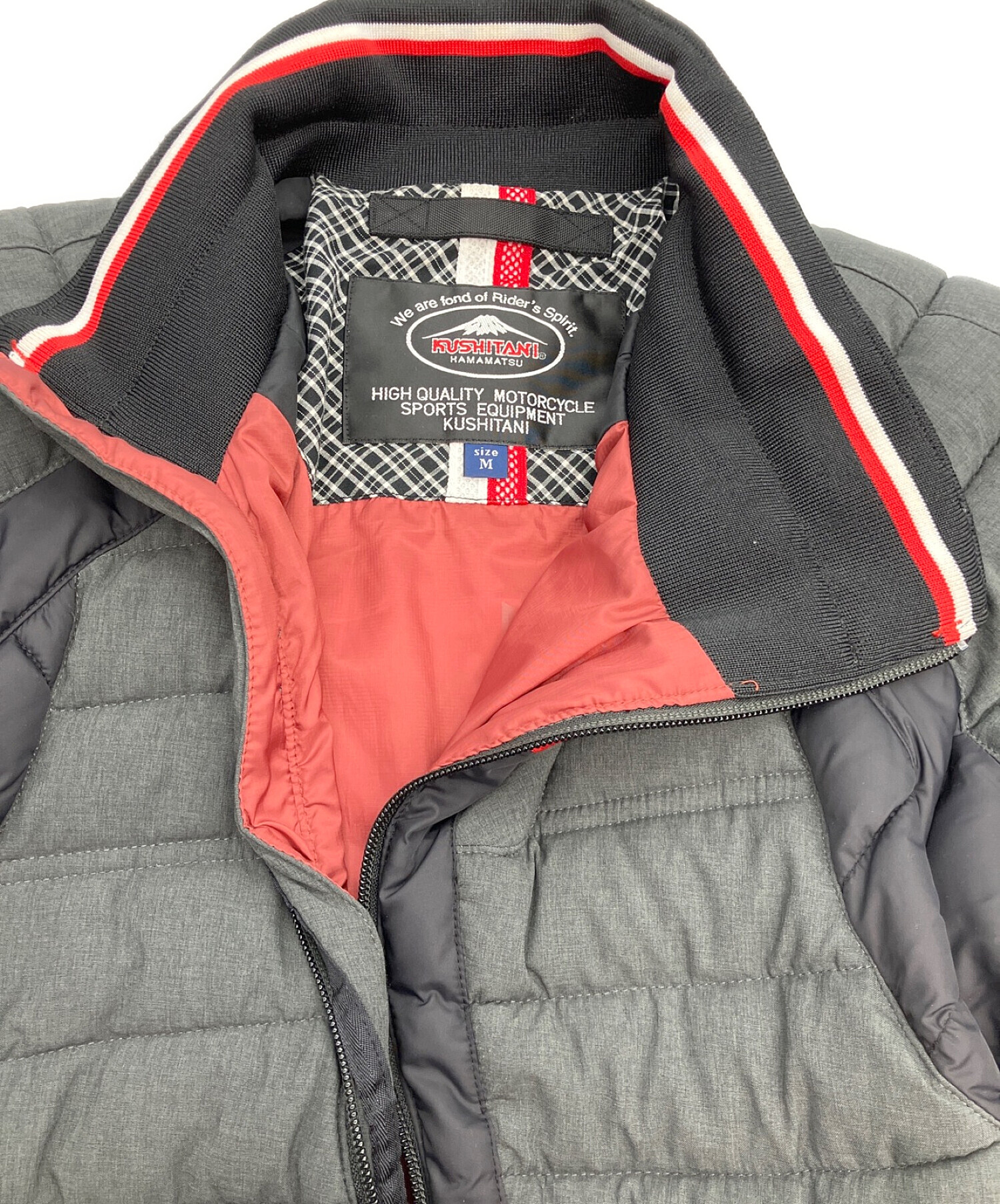 中古・古着通販】KUSHITANI (クシタニ) 中綿ジャケット グレー サイズ