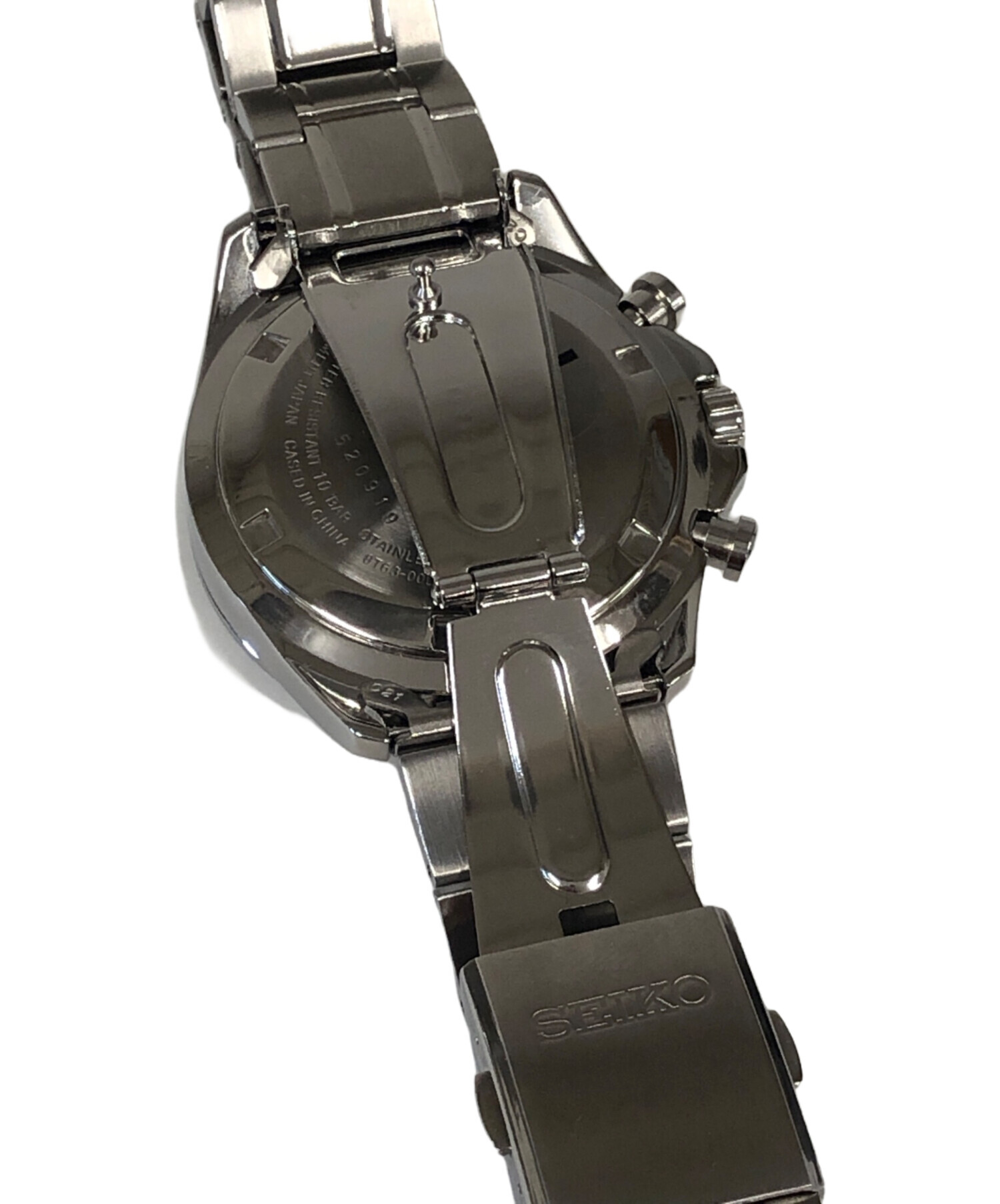 SEIKO 6T6300D0 クロノグラフ Yahoo!オークション - SEIKO CHRONOGRAPH セイコー クロノグラフ 6T63-