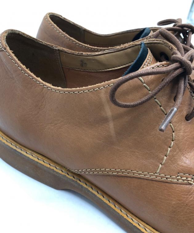 中古・古着通販】CLARKS (クラークス) プレーントゥシューズ ブラウン
