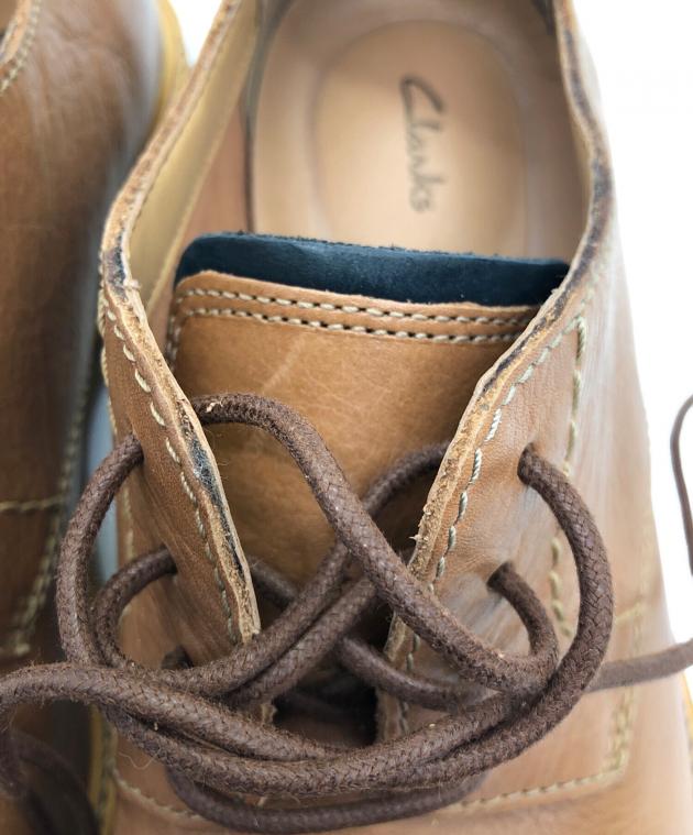 中古・古着通販】CLARKS (クラークス) プレーントゥシューズ ブラウン