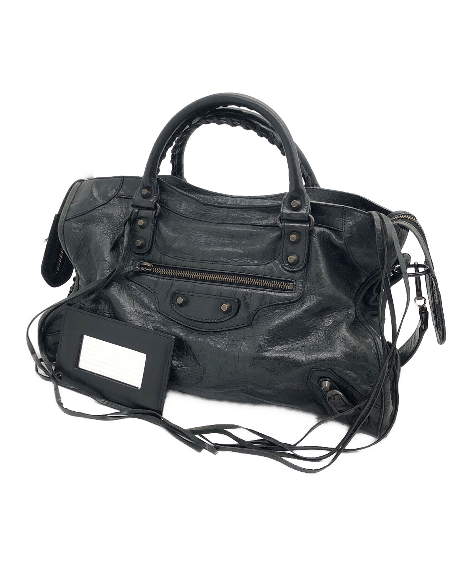中古・古着通販】BALENCIAGA (バレンシアガ) ザ シティ ブラック