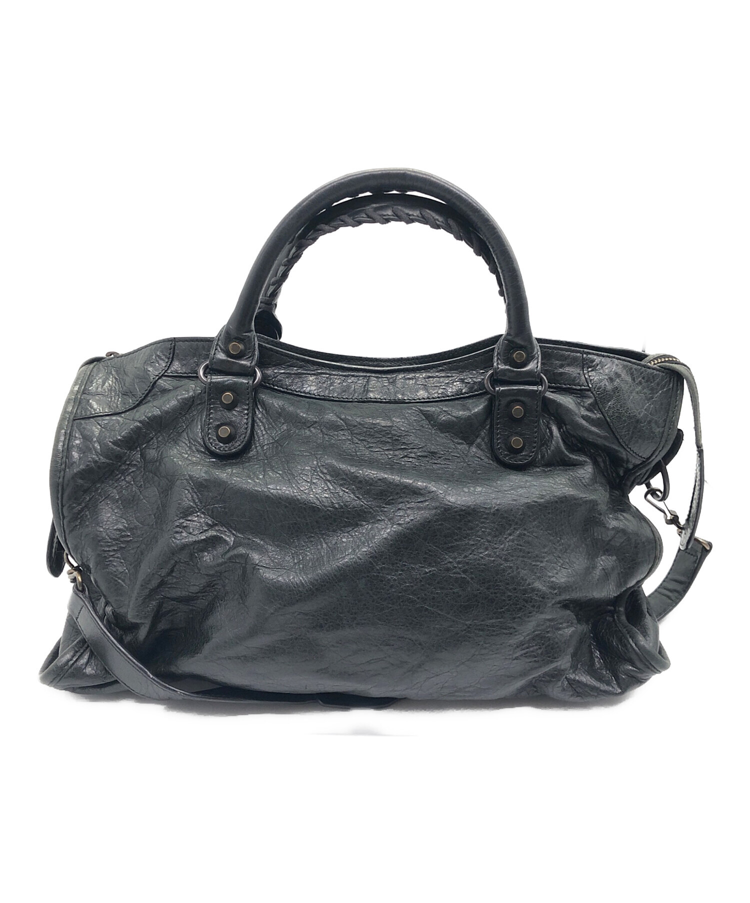 中古・古着通販】BALENCIAGA (バレンシアガ) ザ シティ ブラック 