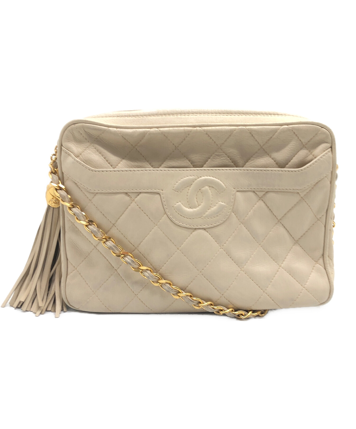 中古・古着通販】CHANEL (シャネル) マトラッセ ベージュ｜ブランド