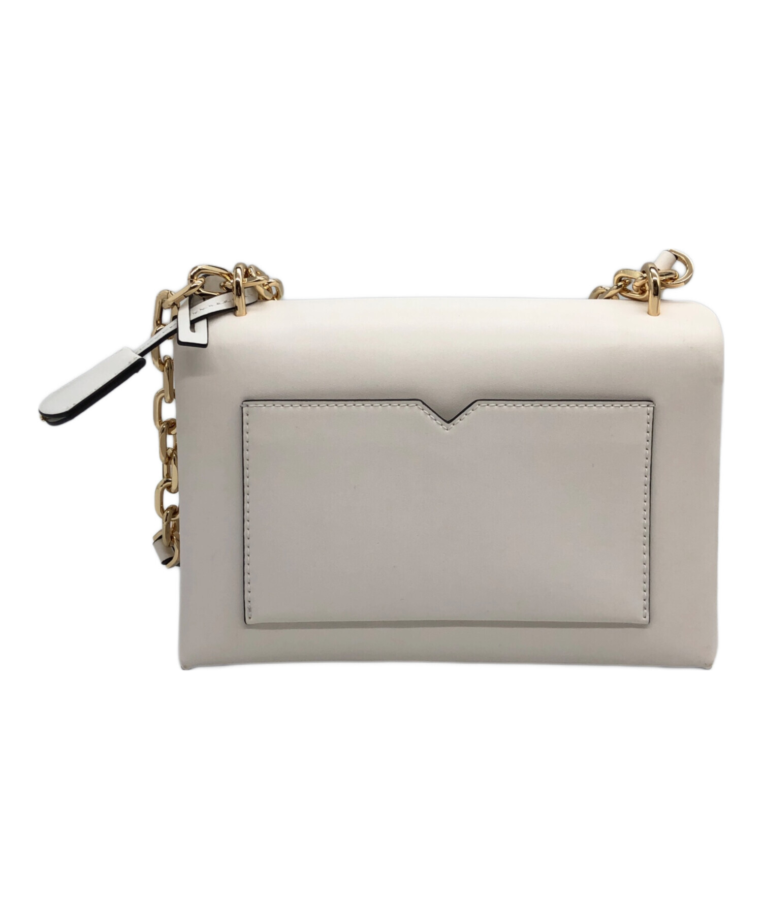 MICHAEL KORS ホワイト ショルダーバッグ 中古・古着通販】MICHAEL KORS (マイケル・コース) ショルダーバッグ