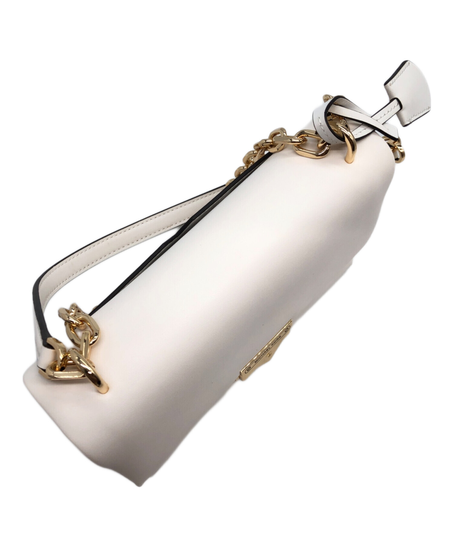 MICHAEL KORS ホワイト ショルダーバッグ 中古・古着通販】MICHAEL KORS (マイケル・コース) ショルダーバッグ